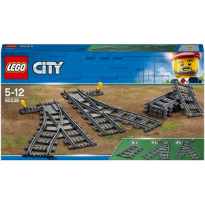 Конструктор Lego City "Железнодорожные стрелки" 60238