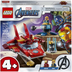 Constructor LEGO Marvel Super Heroes 76170 Avengers Movie 4 Железный Человек против Таноса