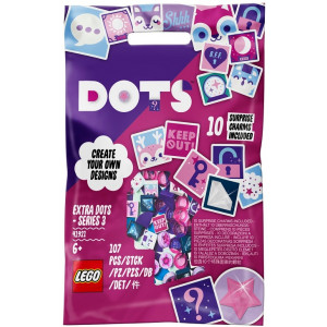 Дополнительные детали LEGO DOTS 41921 Тайлы DOTS — серия 3