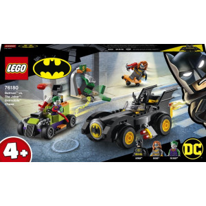 Constructor LEGO Super Heroes Бэтмен против Джокера: погоня на Бэтмобиле 76180