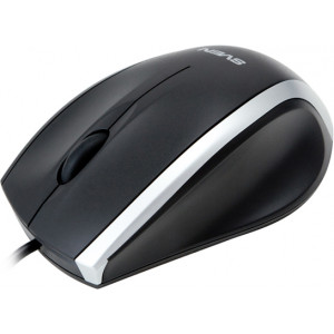 SVEN 180 Black (USB), 2.0 / 2x3W RMS, USB power supply, Volume control on the cable