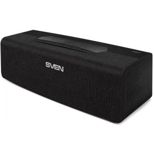 SVEN PS-192, black (16W, Bluetooth, FM, USB, microSD, 2400mA*h)