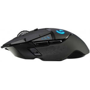 Logitech G502 Lightspeed HERO Wireless Gaming Mouse, Sensor HERO 25K, Resolution:100–25,600 dpi, Connection: Wired/Wireless, 910-005567 (mouse/мышь)