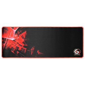 Gembird Mouse pad MP-GAMEPRO-XL, Gaming, Dimensions: 350 x 900 x 3 mm, Material: natural rubber foam + fabric, Black