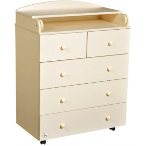 1053 Комод детский Oliver Mario Plus (слоновая кость)