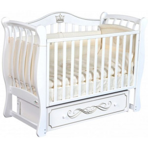 1011 Детская кровать Oliver Daniella Elegance (белый)