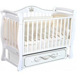 1008 Детская кровать Oliver Daniella (белый)