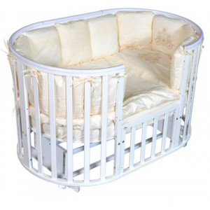 1026 Кровать детская Oliver Gabriella Plus 6 в1 (белый)