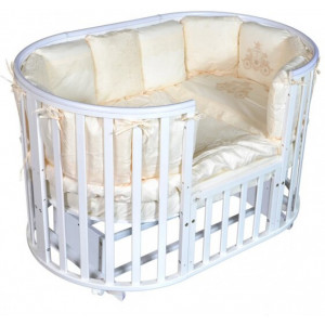 1020 Кровать детская Oliver Gabriella 6 в1 (белый)