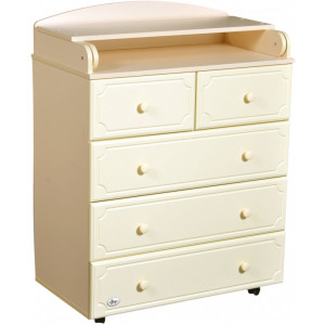 1065 Комод детский Oliver Fabio Plus (слоновая кость)