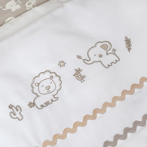 Комплект постельных принадлежностей для детей "Toys" т.м.Perina, арт. ТС6-02.4 (рис. Зверюшки песочные) (страна пр-ва: РБ)