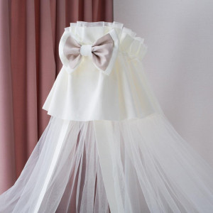 Балдахин для детской кроватки "Котята" т.м.Perina, арт. КТ1/1-01.2 (цвет Карамель) (страна пр-ва: РБ)