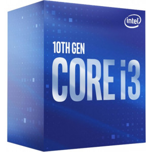 CPU Intel Core i3-10105 3.7-4.4GHz Quad Core 8-Threads, (LGA1200, 3.7-4.4GHz, 6MB, Intel UHD Graphics 630) BOX with Cooler, BX8070110105 (procesor/процессор)