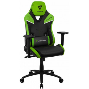 Gaming Chair ThunderX3 TC5  Black/Neon Green, User max load up to 150kg / height 170-190cm