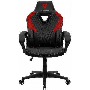 Gaming Chair ThunderX3 DC1  Black/Red, User max load up to 150kg / height 165-180cm