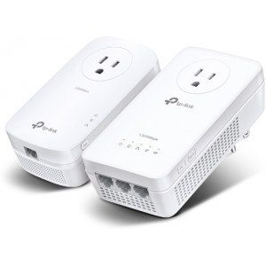 Powerline Adapter/Access Point Wi-Fi AC TP-Link, TL-WPA8631P, AV1300, 2x2MIMO, 3xGbit Ports