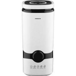 Umidificator Ardesto USH-M-LCD-4L-W, 4 л, до 40 м2, ультразвуковой, верхний залив, дисплей, таймер, пульт ДУ