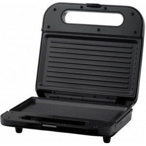 Сэндвичмейкер Ardesto SM-H110BGR/гриль/1 плита/700Вт/черный