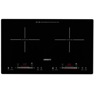 Индукционная электроплитка Ardesto ICS-B218 - 2 конфорки 1800+1300Вт/ таймер/ boost/ черная