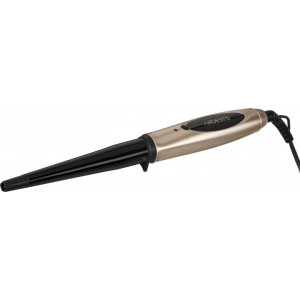 Плойка Ardesto HC-705 конусная/ 30Вт/ мех.управл./ черно-золотистая