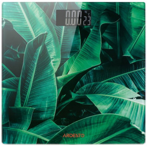 Весы напольные Ardesto SCB-965LEAVES макс. вес 150 кг/рисунок