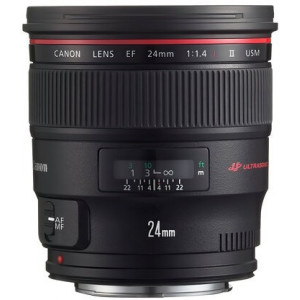 Prime Lens Canon EF 24 mm f/1.4 L II USM (2750B005)
