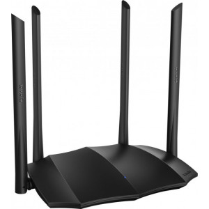 TENDA  AC8  AC1200 Gigabit Dual Band Wireless Router, 867Mbps at 5Ghz + 300Mbps at 2.4Ghz, MU-MIMO, Beamforming, 802.11ac/a/b/g/n, 1 Gigabit WAN + 3 Gigabit LAN, Simultaneous dual band 2.4 & 5GHz, 4 external antennas