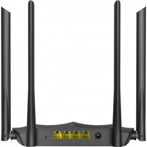 TENDA  AC8  AC1200 Gigabit Dual Band Wireless Router, 867Mbps at 5Ghz + 300Mbps at 2.4Ghz, MU-MIMO, Beamforming, 802.11ac/a/b/g/n, 1 Gigabit WAN + 3 Gigabit LAN, Simultaneous dual band 2.4 & 5GHz, 4 external antennas