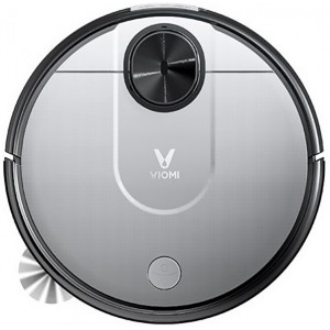 XIAOMI "Viomi Cleaning Robot" (V2 PRO) EU, Gray, Robot Vacuum, Suction 2150pa, Sweep, Mop, Remote Control, Self Charging, 2-in-1 Dust box (300ml) / Water Tank (190ml) + 550ml Water Tank, Working Time: 120m, Maximum area about 150 m2, Barrier height 2cm (M