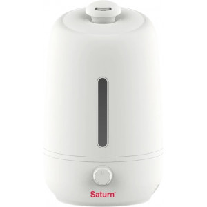 Humidifier Saturn ST-AН2116, Recommended room size 45m2, water tank 4,5l, humidification efficiency 350ml/h, white