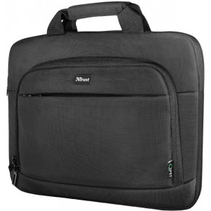 Trust NB bag 14" - Eco-friendly Slim laptop bag for 14"  laptops, Black