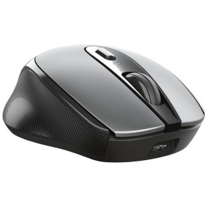 Trust Zaya Wireless Rechargeable Optical Mouse, 2.4GHz, Nano receiver, 800/1600 dpi, 4 button, USB, Black