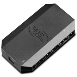 Fan Hub Deepcool FH-10, 10 port, PWM, SATA Power