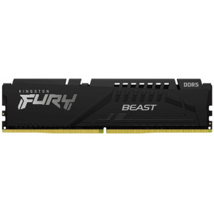 16GB DDR5-5200MHz Kingston FURY Beast (KF552C40BB-16), CL40-40-40, 1.25V, Intel XMP 3.0, Black