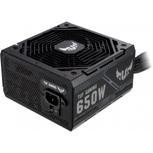 650W ATX Power supply ASUS TUF-GAMING-650B, 650W, 80 Plus Bronze, EPS12V, Military-grade Certification, Dual ball Fan Bearings, Protective PCB Coating, 135mm Axial-tech Fan, 0dB Technology, Sleeved Cables (sursa de alimentare/блок питания)