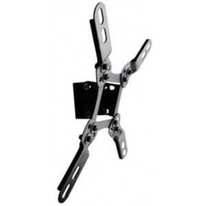 TV-Wall Mount for 13-42"- Gembird WM-42T-01, Tilt, max. 10 kg, Tilting angle 15°, Wall distance 40 mm, max. VESA 200 x 200, Black