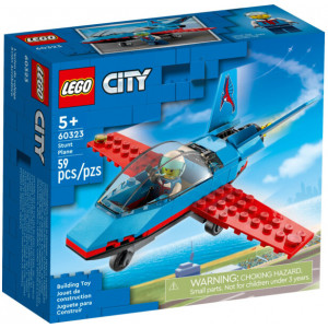 Конструктор Lego City Трюковый самолёт (60323)
