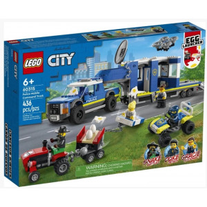 Конструктор Lego City Полицейский мобильный командный трейлер 60315