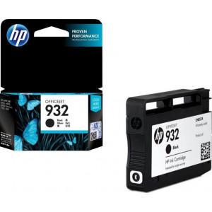 HP №932 (CN057AE) Black Original Cartridge, Up to 400 pages for HP Officejet 6100 ePrinter, HP OfficeJet 7612 e-All-in-One, HP Officejet 6700 Premium e-All-in-One, HP OfficeJet 7110 ePrinter, HP OfficeJet 7510