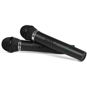 Karaoke Microphone  SVEN MK-715, Wireless 80.0Hz - 12.0 MHz, Microphone - 2 pcs