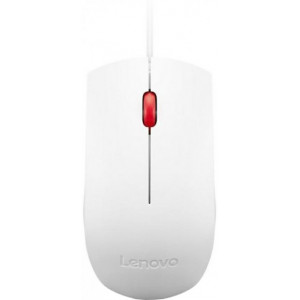 Lenovo Essential USB Mouse White