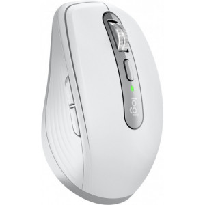 Logitech Wireless Mouse MX Anywhere 3 White, 6 buttons, Bluetooth + 2.4GHz, Optical, 200-4000 dpi,Effortless multi-computer workflow pair up to 3 devices, Unifying receiver, 910-005989 (mouse/мышь)