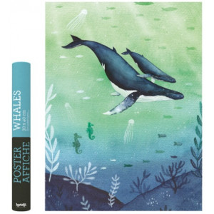 Londji Poster Whales (30x40cm)