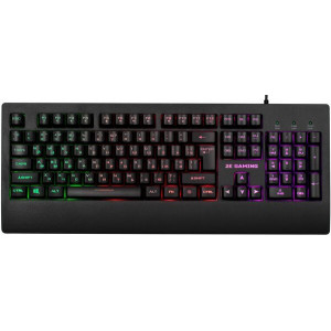 2E GAMING Keyboard KG330 LED USB Black (Eng/Rus/Ukr)
