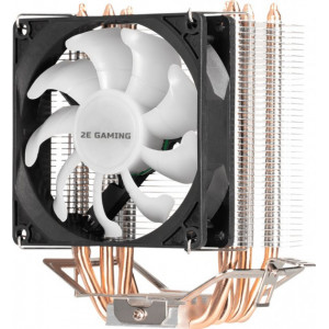 2E GAMING CPU cooling system  AIR COOL (AC90D4) RGB,775,115X,1366, FM1,FM2,AM2,AM2+,AM3,AM3+,AM4, 120mm,TDP 130W