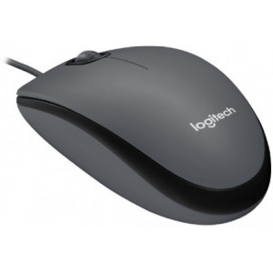 Logitech M100  Gray Optical Mouse, USB, Retail