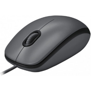Logitech M100  Gray Optical Mouse, USB, Retail