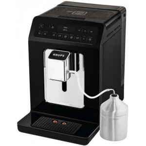 Coffee Machine Krups EA890810, Power output 1450W, water tank capacity 1.7l, suitable for coffee beans and coffee powder, LED display, metal grinders, pump pressure 15 bar