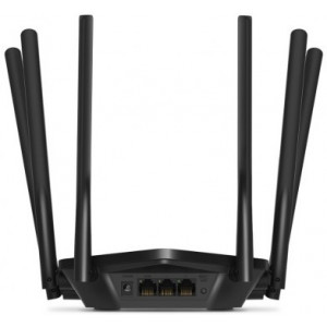 MERCUSYS MR50G AC1900 Wireless Dual Band Gigabit Router,SPEED: 600 Mbps at 2.4 GHz + 1300 Mbps at 5 GHz ,SPEC:  6? Antennas, 1? Gigabit WAN Port + 2? Gigabit LAN Ports,FEATURE: Access Point Mode, IPv6 Ready, IPTV, Beamforming, Smart Connect, Airtime Fairn
