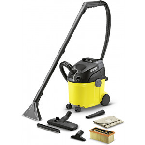 Vacuum Cleaner Karcher SE 5.100, 2100W Power output, 2.5L capacity, Normal/Carpet brush, crevice nozzle, wet  nozzle, furniture brush, turbo brush